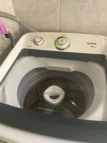 Máquina de lavar funcionando perfeitamente