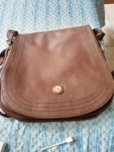 Bolsa em couro 