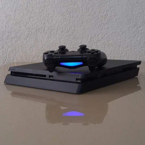 Ps4 slim 500gb + controle Impecável