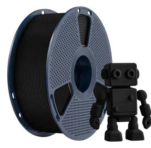 Kit 2 filamento 3D cor preta SUNLU