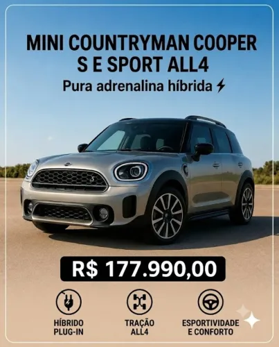 Mini Cooper Countryman S E All4 1.5 Híbrido 2023