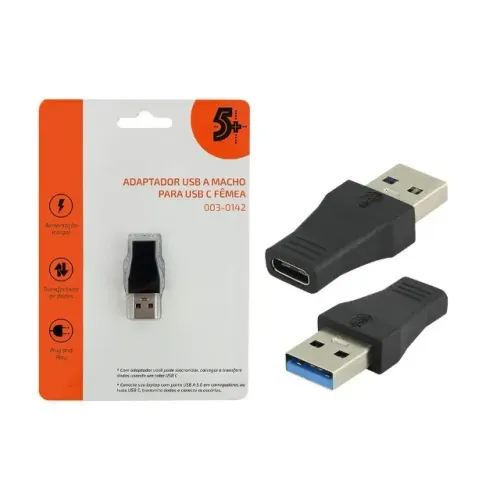 Adaptador Usb 3.0 Macho para Tipo c *ENTREGA GRÁTIS*