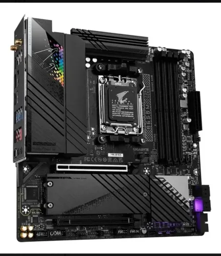 Placa-mãe Gigabyte B650M AORUS PRO AX (Micro-ATX) - AM5