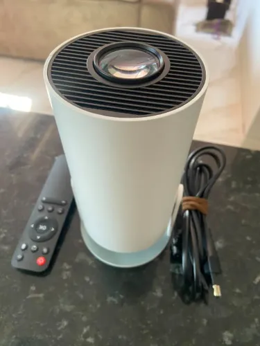 Projetor Portátil Hy300 Wi-fi e Bluetooth HD