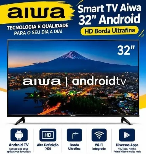 TV smart 32 polegadas nova