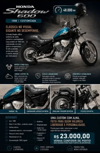Honda shadow 600
