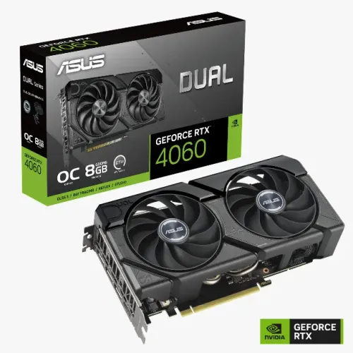 ASUS Dual GeForce RTX? 4060 EVO OC Edition 8GB GDDR6