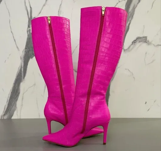Bota pink luiza Barcelos