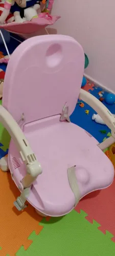 Cadeirinha portátil alimentação.