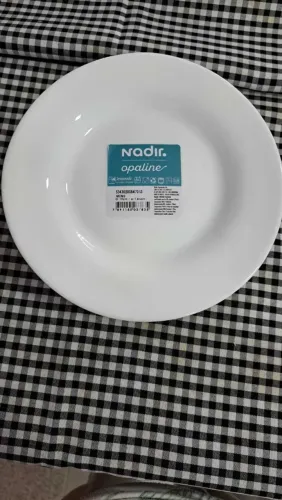 prato de sobremesa Nadir opaline