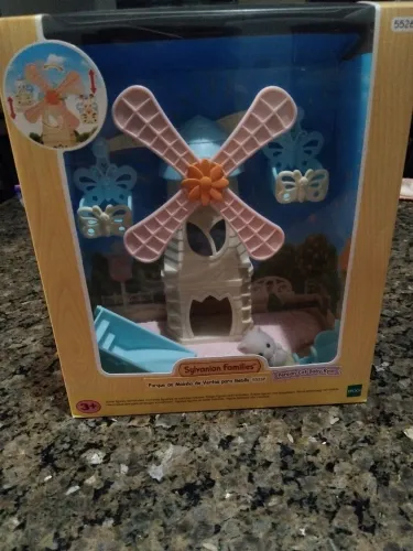 Casinha Sylvanian families, Parque de Moinho de Ventos para Bebês