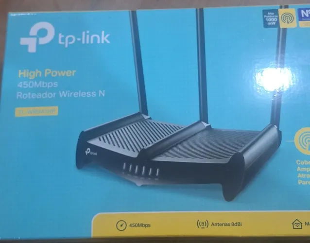 Roteador tp link 450 mbps Wireless N TLl WR941hp COM DEFEITO