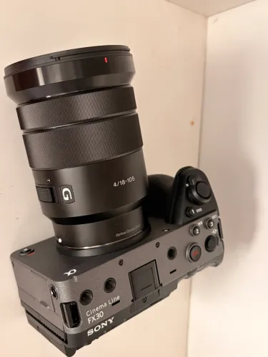 Sony FX30 com lente. Nota Fiscal.