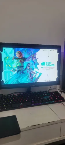 PC Gamer Completo RGB + SSD + Monitor + Teclado Mecânico + Mouse + Caixa de Som