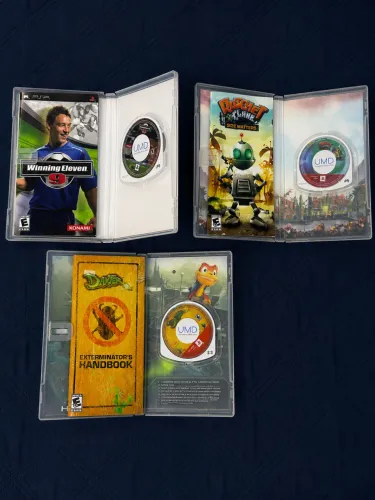 Jogos PSP e PlayStation 3