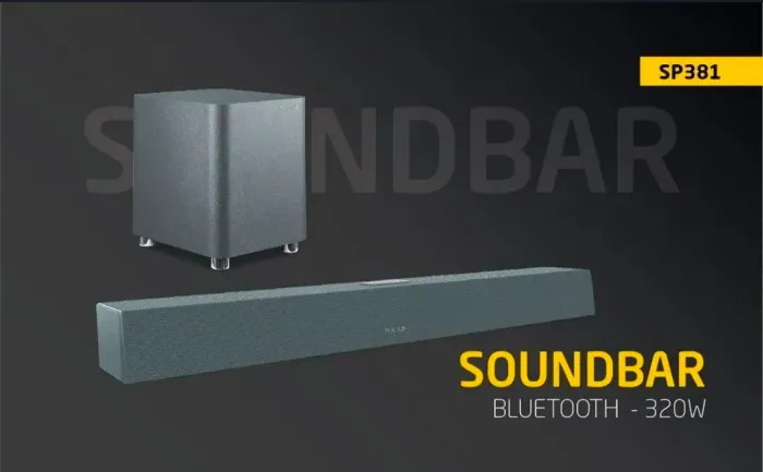 Soundbar Pulse 320W + Subwoofer (Usada)