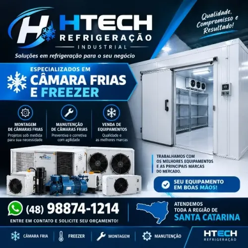 Manutenção e montagem de Camara Fria