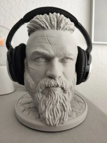 Suporte para Headset Busto Ragnar Lothbrok