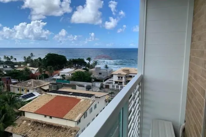 Studio 20 M2 mobiliado na Pedra do Sal | Vista mar lateral | Pronto para morar