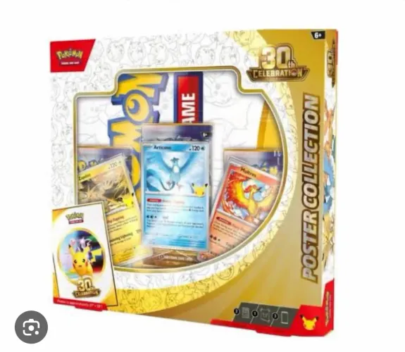 Pokemon 30 anos inglês 