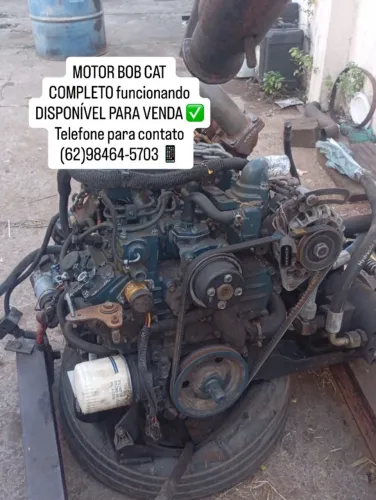 Motor Bob Cat Completo