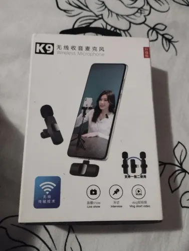 Microfone de lapela K9