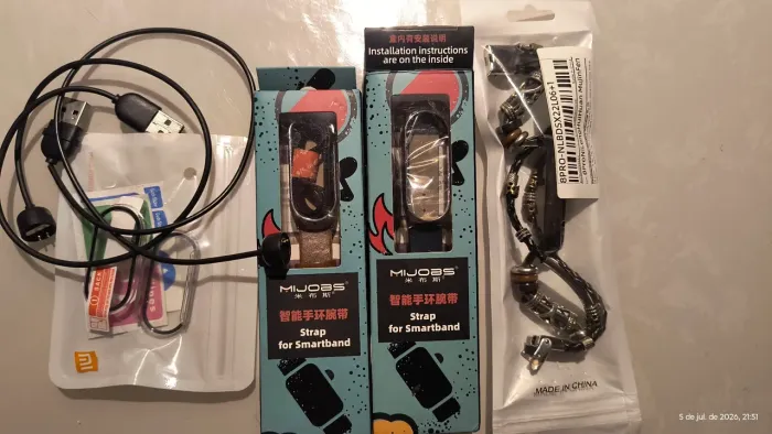 Mi Band Xiaomi 6,5,4,3 acessórios novos