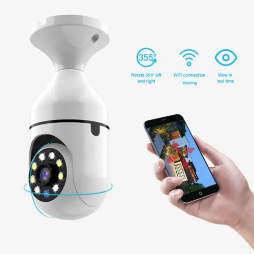 Câmera Segurança IP Wifi 360º Pronta Entrega - Lacrada - SALDÃO