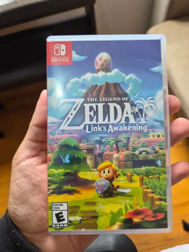 The legend of Zelda Link's Awakening Nintendo Switch perfeito estado