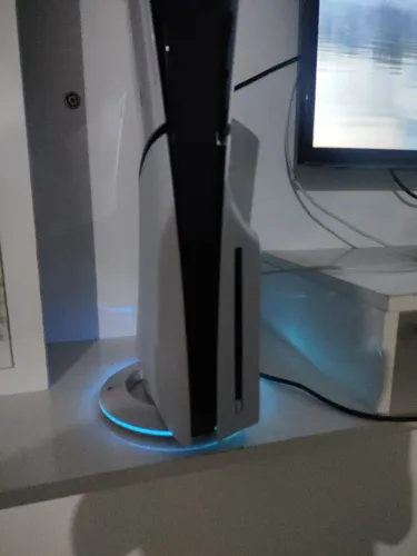 Suporte para PlayStation 5 Slim/Pro com RGB