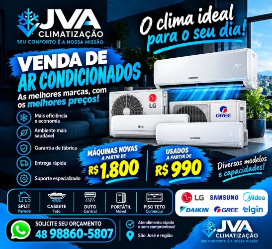 Venda de ar condicionado