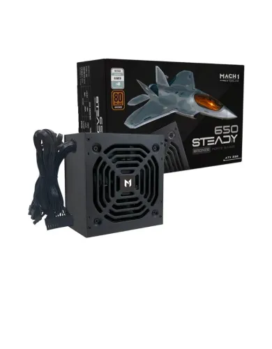FONTE GALAXY MACH1 650W, 80 PLUS BRONZE. NOVA LACRADA
