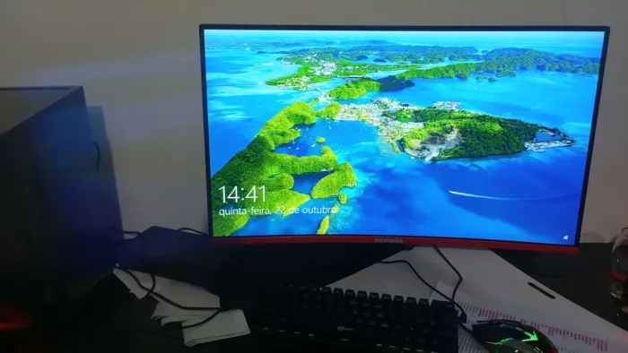 Pc gamer completo, ideal para trabalho e jogos pesados