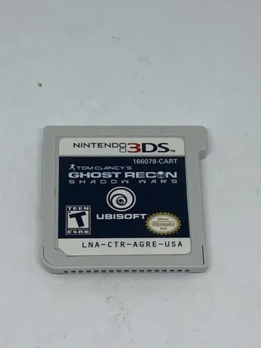 Tom Clancys Ghost Recon Shadow Wars JOGO NINTENDO 3DS ORIGINAL SEM CAPA - LER DESCRIÇÃO