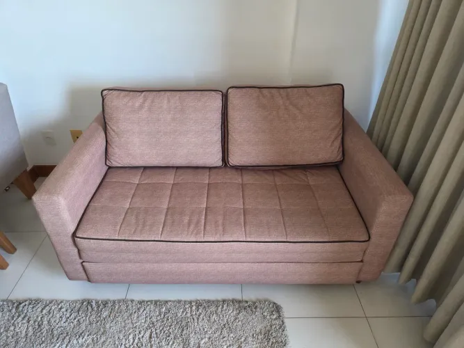 Vendo sofá cama retrátil (160x97 e 160×180 colchão aberto)
