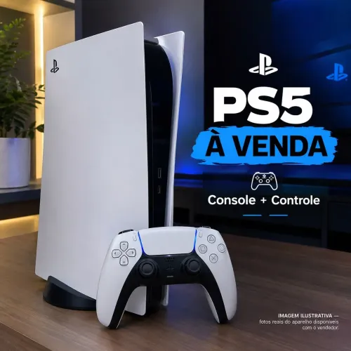 PlayStation 5 acompanha 2 controles originais