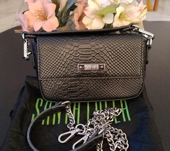Bolsa Santa Lolla croco