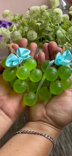 MINI UVAS PARA LEBRANCINHAS