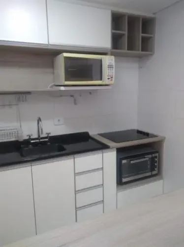 Apartamento para Locação em Curitiba, Boa Vista, 1 dormitório, 1 suíte, 1 banheiro, 1 vaga