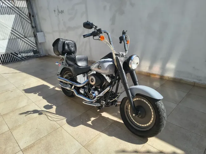 FAT BOY Harley Davidson-Softail - 2005 - FLSTFI edição comemorativa - Revisada CAM FEITO