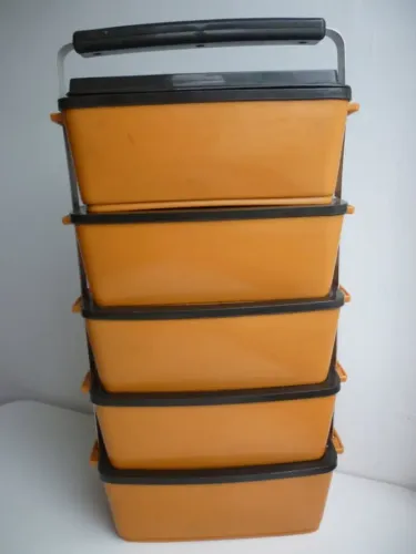  kit 5 marmitas termoprato