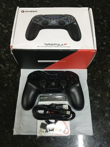 Controle Gamesir Tarantula Pro s/ Fio p/ Pc, Switch, Ios, Android 9 Botões Maleáveis NOVO