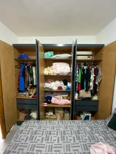 Guarda roupa casal seis portas
