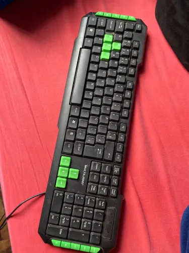 teclado multilaser preto
