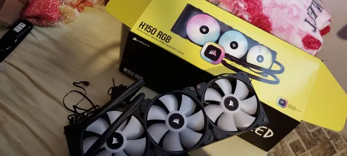 water cooler  corsair H150 troca em SSD de 1 TB M2