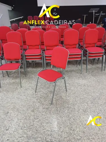Poltrona sírius confort para escritórios, escolas, cursos e igrejas