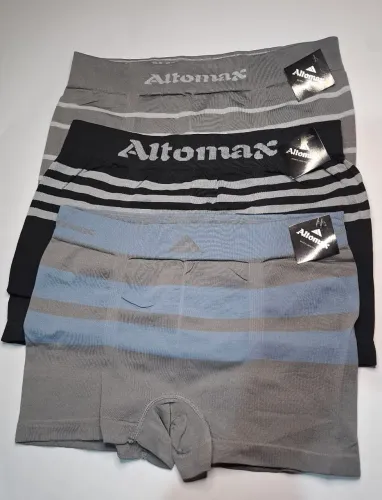 Kit com 3 Cuecas Boxer Automax - Básica
