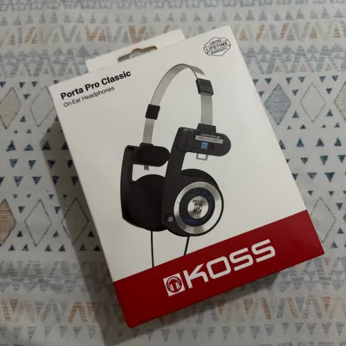 FONE DE OUVIDO PORTA PRO KOSS NOVO ORIGINAL COM NF