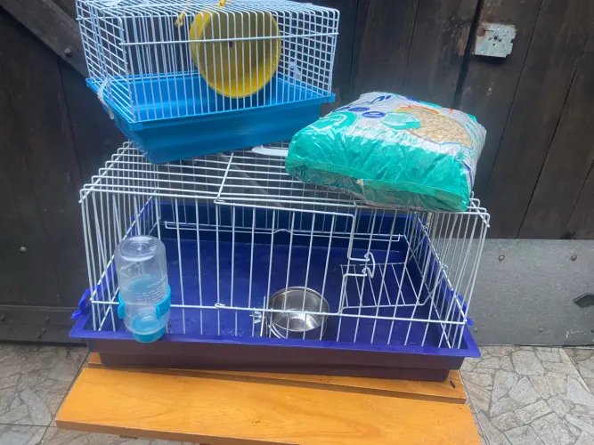 Gaiolas para hamster ou porquinho da índia