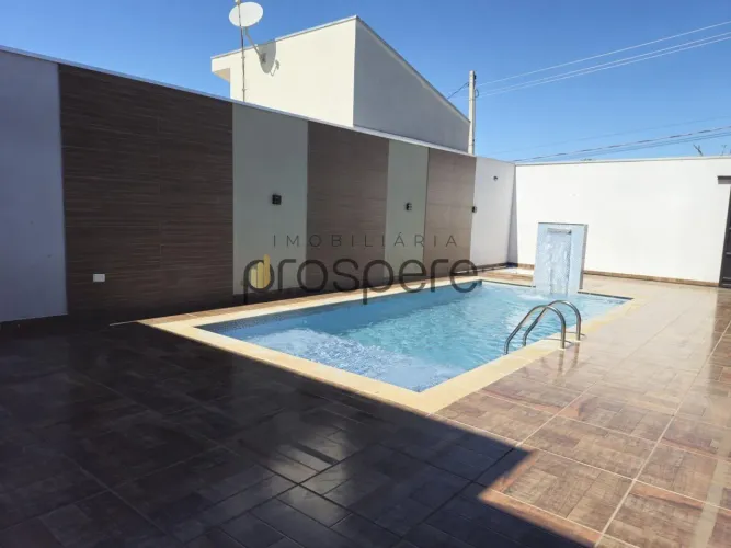Casa para Venda em Pirapozinho, Residencial Arquiles Vantini, 1 dormitório, 1 banheiro, 2 